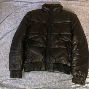 Slate & Stone Black Puffer Jacket